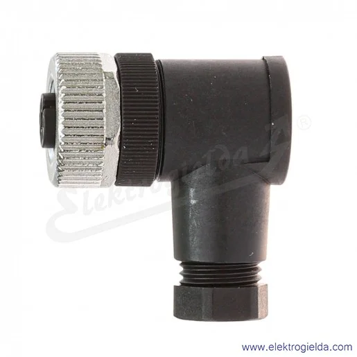 Złącze rozbieralne 8004808 WWAKC4K M12, żeńskie, kątowe,4-piny, terminal śrubowy Złącze rozbieralne 8004808 WWAKC4K M12, żeńskie, kątowe,4-piny, terminal śrubowy