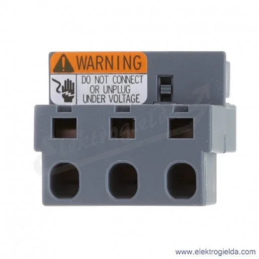 Blok styków 3RV2917-5D do łączenia 1-, 2-, lub 3- fazowych komponentów Blok styków 3RV2917-5D do łączenia 1-, 2-, lub 3- fazowych komponentów