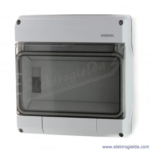 Rozdzielnica KV 1509 natynkowa, 1x9 modułów, IP 54, z zaciskami bezśrubowymi Fixconnect Rozdzielnica KV 1509 natynkowa, 1x9 modułów, IP 54, z zaciskami bezśrubowymi Fixconnect