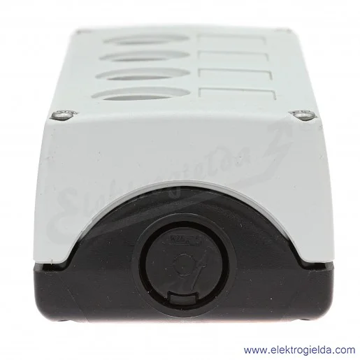 Obudowa pusta 3SB3804-0AA3 4 miejsca na przyciski fi 22mm, szara Obudowa pusta 3SB3804-0AA3 4 miejsca na przyciski fi 22mm, szara