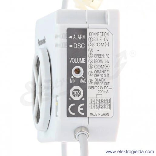 Jonizator powietrza ER-Q wentylator 12m3/h, zasilanie 24VDC, wymiary 65x60x33mm Jonizator powietrza ER-Q wentylator 12m3/h, zasilanie 24VDC, wymiary 65x60x33mm