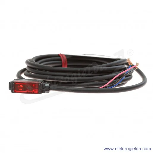 Czujnik laserowy odbiciowy EX-L221-P wiązka punktowa, zasięg 45..300mm, PNP, przewód 2m, dioda czerwona Czujnik laserowy odbiciowy EX-L221-P wiązka punktowa, zasięg 45..300mm, PNP, przewód 2m, dioda czerwona