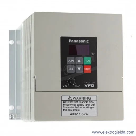 Falownik BFV00154 VF-0 1.5kW 3X400V 3.8A, 3kVA Falownik BFV00154 VF-0 1.5kW 3X400V 3.8A, 3kVA