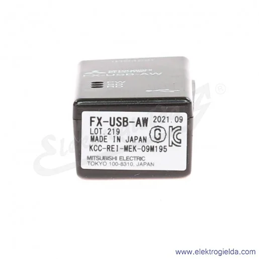 Konwerter 165288 FX-USB-AW; PLC, USB/RS422 between PC and MELSEC PLC, 3 m Konwerter 165288 FX-USB-AW; PLC, USB/RS422 between PC and MELSEC PLC, 3 m