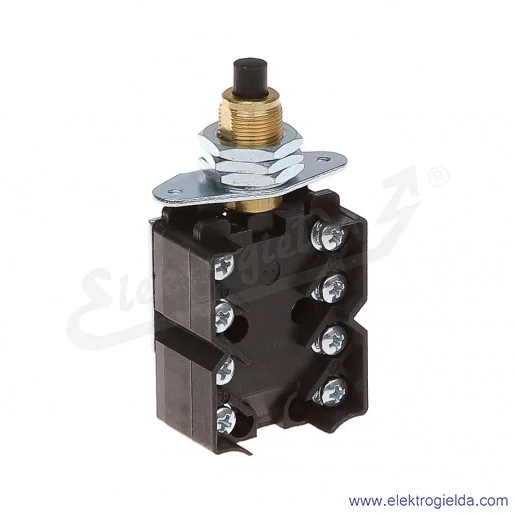 Łącznik krańcowy 83-136 1 miniaturowy z popychaczem teleskopowym 2Z+2R Łącznik krańcowy 83-136 1 miniaturowy z popychaczem teleskopowym 2Z+2R