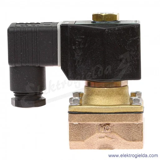 Zawór membranowy ADK11-10G-02E-DC24V, G3/8, 2/2 NC, 0-7 BAR, Woda, powietrze, olej, 24 VDC, CKD Zawór membranowy ADK11-10G-02E-DC24V, G3/8, 2/2 NC, 0-7 BAR, Woda, powietrze, olej, 24 VDC, CKD