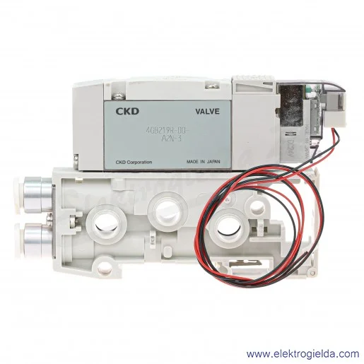 Blok zaworu rozdzielającego N4GB210R-C8-A2N8-3-K2, 5/2 monostabilny, Fi 8, 2-7 Bar, 500 l/min, 24 VDC, do wysp serii MNGB2, CKD Blok zaworu rozdzielającego N4GB210R-C8-A2N8-3-K2, 5/2 monostabilny, Fi 8, 2-7 Bar, 500 l/min, 24 VDC, do wysp serii MNGB2, CKD