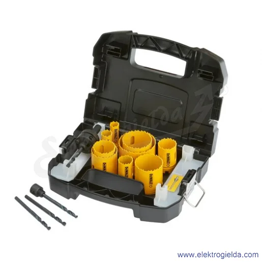 Zestaw otwornic DT90350-QZ bimetalicznych 13 sztuk do drewna i metalu Zestaw otwornic DT90350-QZ bimetalicznych 13 sztuk do drewna i metalu