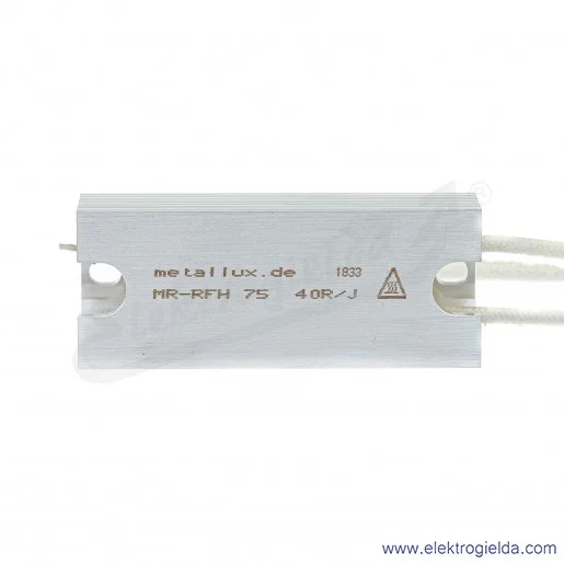 Rezystor hamujący 137279 MR-RFH 75-40 Rezystor hamujący 137279 MR-RFH 75-40