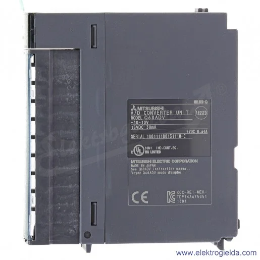 Moduł wejść 129616 Q68ADV 8 wejść analogowych Moduł wejść 129616 Q68ADV 8 wejść analogowych