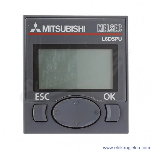 Wyświetlacz PLC 238058 L6DSPU 16 znaków 4 linie, przyciski ESC i OK Wyświetlacz PLC 238058 L6DSPU 16 znaków 4 linie, przyciski ESC i OK