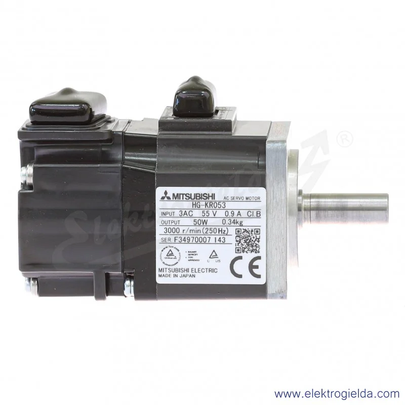 Serwosilnik 248651 HG-KR053 50W, 200VAC, moment znam. 0.16 Nm max. 0.56Nm, 6000obr/min Serwosilnik 248651 HG-KR053 50W, 200VAC, moment znam. 0.16 Nm max. 0.56Nm, 6000obr/min