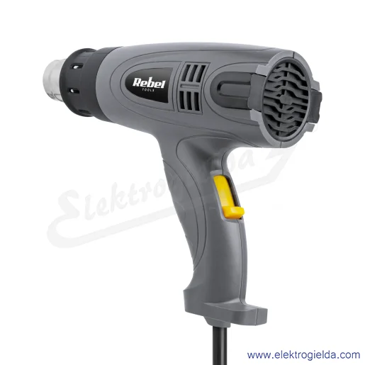 Opalarka sieciowa RB-1099 2000W, 3 stopniowa regulacja, długośc przewodu 1.8m Opalarka sieciowa RB-1099 2000W, 3 stopniowa regulacja, długośc przewodu 1.8m