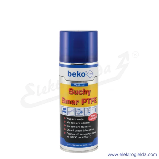 298 6 400P TecLine Suchy smar teflonowy PTFE 400ml 298 6 400P TecLine Suchy smar teflonowy PTFE 400ml