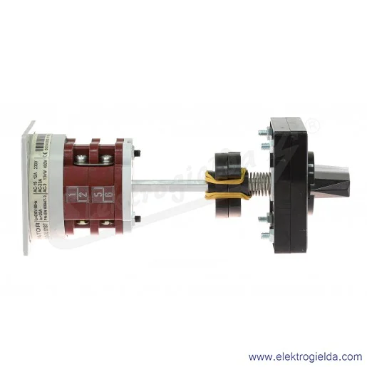 Łącznik krzywkowy 4G25-83-OU S1S7 N-78 doszczelniony wałek, montaż na płycie, sprzęgło na wałku Łącznik krzywkowy 4G25-83-OU S1S7 N-78 doszczelniony wałek, montaż na płycie, sprzęgło na wałku