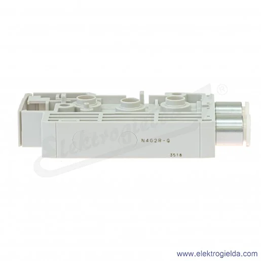 Blok zasilania pneumatycznego N4G2-Q-10, Fi 8, do wysp z serii N4GA2/N4GB2, CKD Blok zasilania pneumatycznego N4G2-Q-10, Fi 8, do wysp z serii N4GA2/N4GB2, CKD