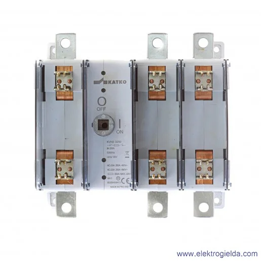 Rozłącznik bezpiecznikowy KVKE 3250 3P 250A Rozłącznik bezpiecznikowy KVKE 3250 3P 250A