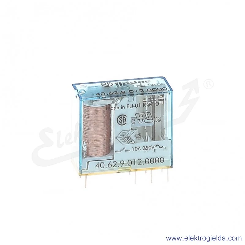Przekaźnik elektromagnetyczny 40.62.9.012.0000 2P 10A 12V DC Przekaźnik elektromagnetyczny 40.62.9.012.0000 2P 10A 12V DC