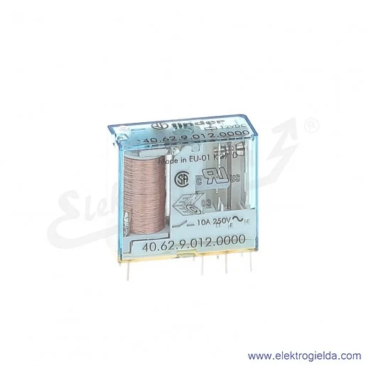 Przekaźnik elektromagnetyczny 40.62.9.012.0000 2P 10A 12V DC Przekaźnik elektromagnetyczny 40.62.9.012.0000 2P 10A 12V DC