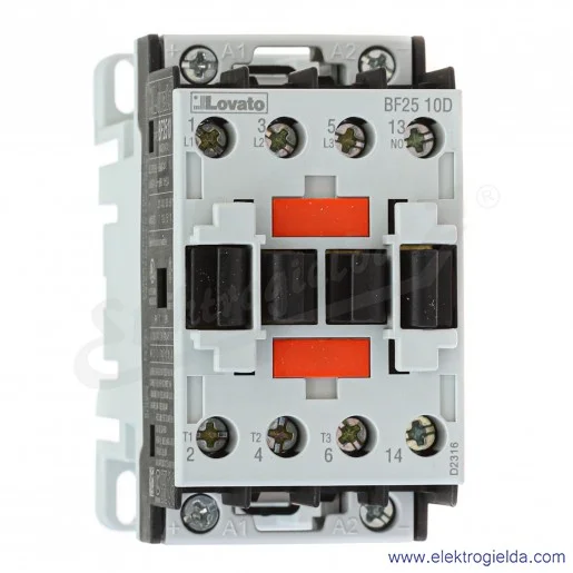 Stycznik BF2510D024 24VDC Ith 32A AC3/400V 12,5KW, 1NO Stycznik BF2510D024 24VDC Ith 32A AC3/400V 12,5KW, 1NO