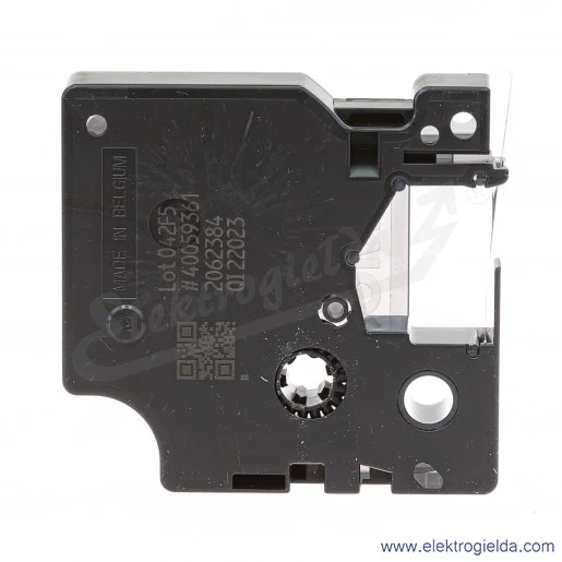 Taśma Dymo S0720680 41913 D1 9mm X7M czarny/biały czarny nadruk, biała taśma Taśma Dymo S0720680 41913 D1 9mm X7M czarny/biały czarny nadruk, biała taśma