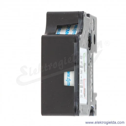 Taśma Dymo S0720830 45803 D1 19mmX7M czarny/biały czarny nadruk biała taśma Taśma Dymo S0720830 45803 D1 19mmX7M czarny/biały czarny nadruk biała taśma