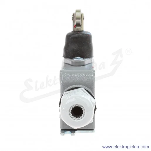 Łącznik krańcowy W0-59-251083 LD-10R z metalową rolką w obudowie metalowej 1P Łącznik krańcowy W0-59-251083 LD-10R z metalową rolką w obudowie metalowej 1P