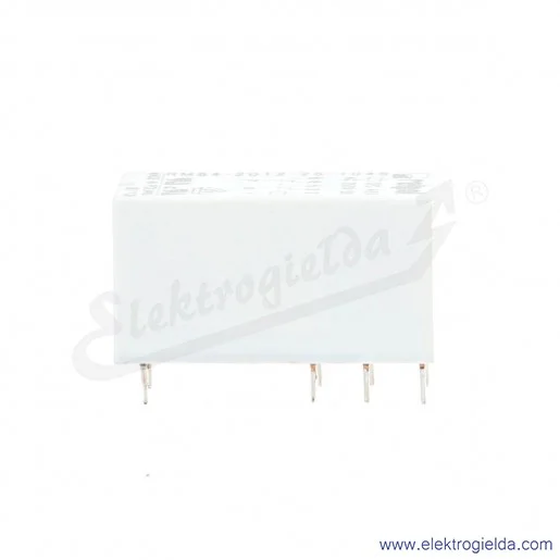 Przekaźnik miniaturowy 600345 RM84-2012-25-1048 2P 48VDC do gniazd i obwodów drukowanych IP67, materiał styków AgNi