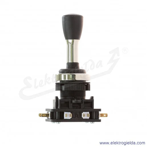 Joystick W0-MJ-4 MJ-4 4x(1NC+1NO) 4-pozycyjny z prowadzeniem, połączenie konektorowe Joystick W0-MJ-4 MJ-4 4x(1NC+1NO) 4-pozycyjny z prowadzeniem, połączenie konektorowe