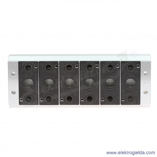 Płyta zaworowa G1/4, 6*5/2, do serii V51, V51B506
Płyta zaworowa G1/4, 6*5/2, do serii V51, V51B506