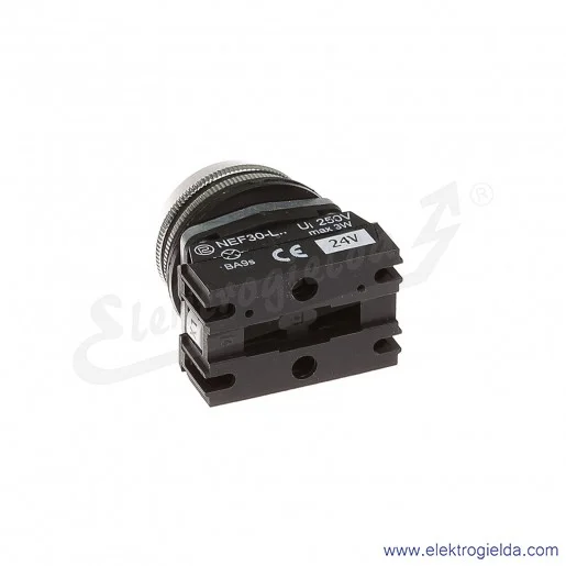 Lampka sygnalizacyjna NEF30 LEz 24V AC/DC zielona klosz sferyczny 30mm Lampka sygnalizacyjna NEF30 LEz 24V AC/DC zielona klosz sferyczny 30mm