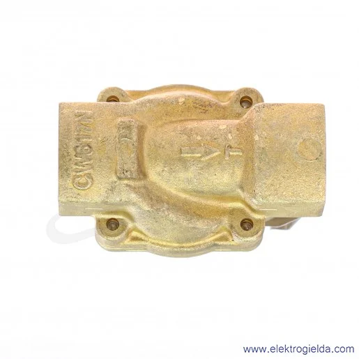 Zawór membranowy elektromagnetyczny 8240200910000000, 2/2, G1/2, NC, 0.1-16 Bar, 63.3 l/min, przeznaczony do gazów i cieczy neut Zawór membranowy elektromagnetyczny 8240200910000000, 2/2, G1/2, NC, 0.1-16 Bar, 63.3 l/min, przeznaczony do gazów i cieczy neut