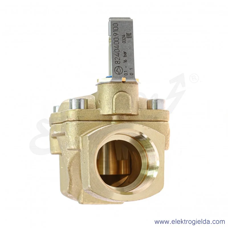 Zawór membranowy elektromagnetyczny 824040091000000, 2/2, G1, NC,0.1-16 Bar, 158.3 l/min, przeznaczony do gazów i cieczy neutral Zawór membranowy elektromagnetyczny 824040091000000, 2/2, G1, NC,0.1-16 Bar, 158.3 l/min, przeznaczony do gazów i cieczy neutral