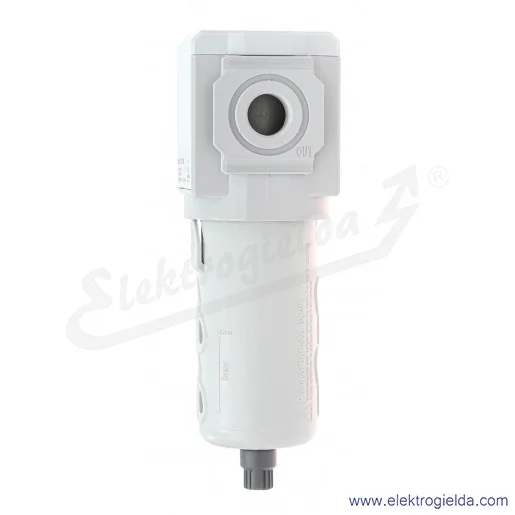 Filtr koalescencyjny MX2-1/2-FC00, G1/2, filtracja 0,01 µm, 8 Bar, 3800 l/min, spust półautomatyczny-ręczny, Camozzi Filtr koalescencyjny MX2-1/2-FC00, G1/2, filtracja 0,01 µm, 8 Bar, 3800 l/min, spust półautomatyczny-ręczny, Camozzi