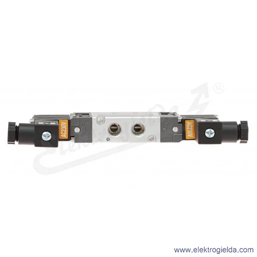 Zawór rozdzielający elektromagnetyczny 52000008, 5/2 bistabilny, G1/8, 1.5-8 Bar, 600 l/min, cewki 230 VAC, 5-50 °C, Seria 520 Zawór rozdzielający elektromagnetyczny 52000008, 5/2 bistabilny, G1/8, 1.5-8 Bar, 600 l/min, cewki 230 VAC, 5-50 °C, Seria 520