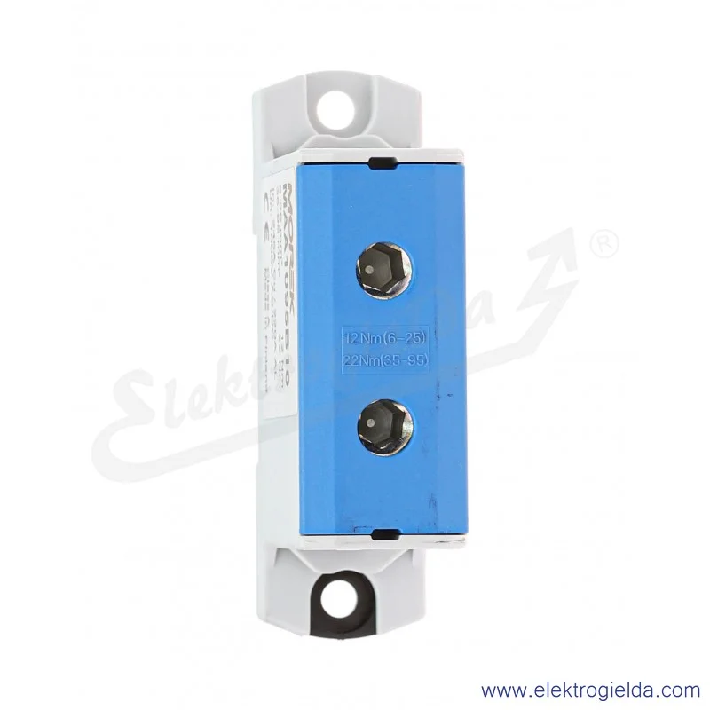 Zacisk uniwersalny MAA1095B10 6-95mm niebieski 1xAL/CU OTL95 1000V 245A Zacisk uniwersalny MAA1095B10 6-95mm niebieski 1xAL/CU OTL95 1000V 245A