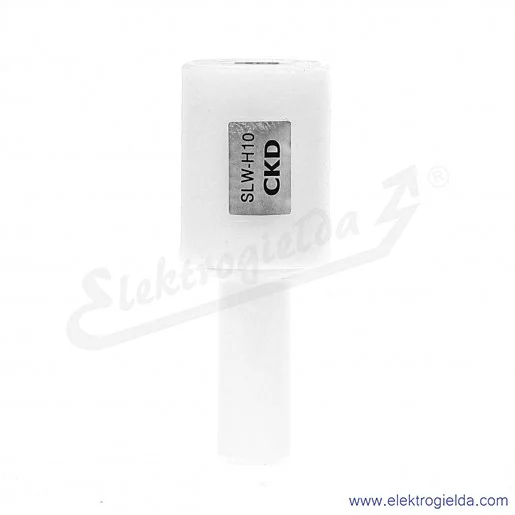 Tłumik wtykowy SLW-H10, Fi 10, 1135 l/min, max ciśnienie pracy 7 Bar, temperatura pracy 5-60°C, CKD Tłumik wtykowy SLW-H10, Fi 10, 1135 l/min, max ciśnienie pracy 7 Bar, temperatura pracy 5-60°C, CKD