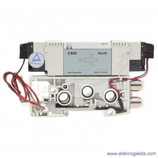 Blok zaworu rozdzielającego N4GB220-C6-A2N5-3-K2, 5/2 bistabilny, Fi 6, 2-7 Bar, 500 l/min, 24 VDC, do wysp z serii MN4GB2, prze Blok zaworu rozdzielającego N4GB220-C6-A2N5-3-K2, 5/2 bistabilny, Fi 6, 2-7 Bar, 500 l/min, 24 VDC, do wysp z serii MN4GB2, prze