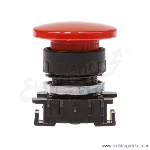 Napęd przycisku pneumatycznego 200-975, monostabilny, grzybkowy, czerwony, otwór Fi 22, główka Fi 40, Camozzi Napęd przycisku pneumatycznego 200-975, monostabilny, grzybkowy, czerwony, otwór Fi 22, główka Fi 40, Camozzi