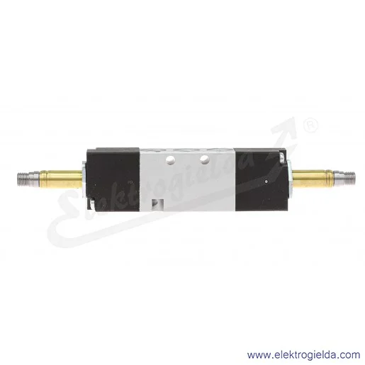 Zawór rozdzielający elektromagnetyczny 338D-015-02, 2x3/2 NC, monostabilne, G1/8, 2.5-10 Bar, 700 l/min, bez cewek Zawór rozdzielający elektromagnetyczny 338D-015-02, 2x3/2 NC, monostabilne, G1/8, 2.5-10 Bar, 700 l/min, bez cewek