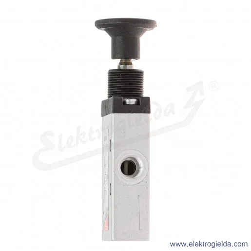 Zawór rozdzielający ręczny 338-910, 3/2 NC, bistabilny, G1/8, -0.9-10 Bar, 700 l/min, element wykonawczy przycisk, Camozzi Zawór rozdzielający ręczny 338-910, 3/2 NC, bistabilny, G1/8, -0.9-10 Bar, 700 l/min, element wykonawczy przycisk, Camozzi