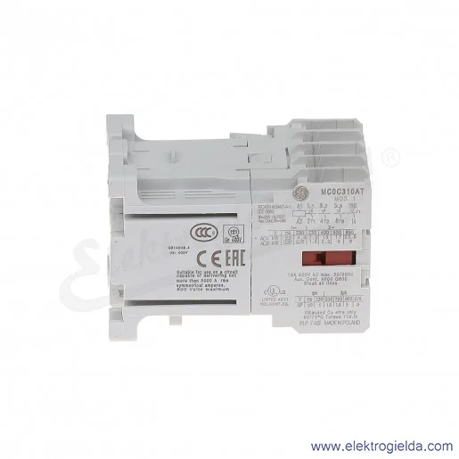 Stycznik MC0C310ATD 24V DC, 1NO, 2,2KW/400V AC-3, 20A AC-1, 3-polowy Stycznik MC0C310ATD 24V DC, 1NO, 2,2KW/400V AC-3, 20A AC-1, 3-polowy