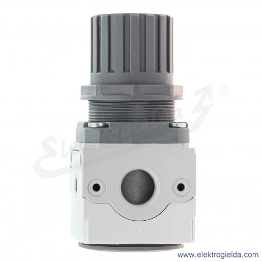 Reduktor ciśnienia MC202-R00, G1/2, zakres regulacji 0,5 ÷ 10 bar, 6000 l/min, odpowietrzenie samoczynne, bez manometru, Camozzi Reduktor ciśnienia MC202-R00, G1/2, zakres regulacji 0,5 ÷ 10 bar, 6000 l/min, odpowietrzenie samoczynne, bez manometru, Camozzi