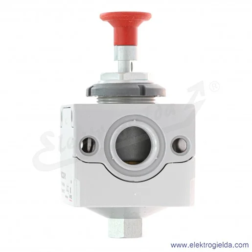 Zawór odcinający ręczny MC202-V01, 3/2, G1/2, 2 ÷ 10 bar, 5300 l/min, Camozzi Zawór odcinający ręczny MC202-V01, 3/2, G1/2, 2 ÷ 10 bar, 5300 l/min, Camozzi