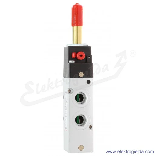 Zawór rozdzielający elektromagnetyczny 354-E15-02IL, 5/2 monostabilny, G1/4, -0.9-10 Bar, ciśnienie sterujące 2.5-10 Bar, 1300 l Zawór rozdzielający elektromagnetyczny 354-E15-02IL, 5/2 monostabilny, G1/4, -0.9-10 Bar, ciśnienie sterujące 2.5-10 Bar, 1300 l