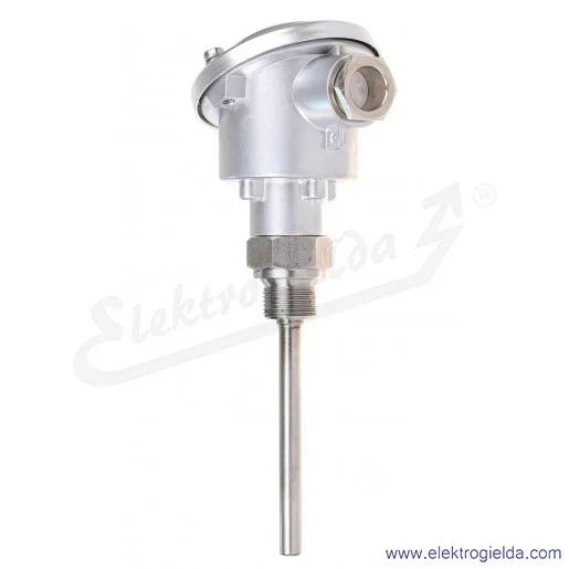 Czujnik temperatury AR153-Pt100-B-8-100-1-M20x1,5-3-B czujnik pt100, fi 8x100mm, gwint M20x1.5, 3-przewodowy typ B, do 200°C Czujnik temperatury AR153-Pt100-B-8-100-1-M20x1,5-3-B czujnik pt100, fi 8x100mm, gwint M20x1.5, 3-przewodowy typ B, do 200°C