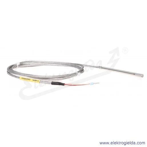 Czujnik temperatury AR131-Pt100-B-5-100-1,5-6-3-400C Pt100, klasa B, fi 5x100mm, przewód 1.5m, oplot włókno szklane, 3 przewodow Czujnik temperatury AR131-Pt100-B-5-100-1,5-6-3-400C Pt100, klasa B, fi 5x100mm, przewód 1.5m, oplot włókno szklane, 3 przewodow