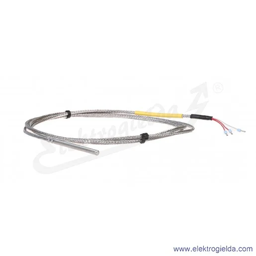 Czujnik temperatury AR131-Pt100-B-4-50-1,5-6-3-400C Pt100, klasa B, fi 4x50mm, przewód 1.5m, oplot włókno szklane, 3 przewodowy, Czujnik temperatury AR131-Pt100-B-4-50-1,5-6-3-400C Pt100, klasa B, fi 4x50mm, przewód 1.5m, oplot włókno szklane, 3 przewodowy,