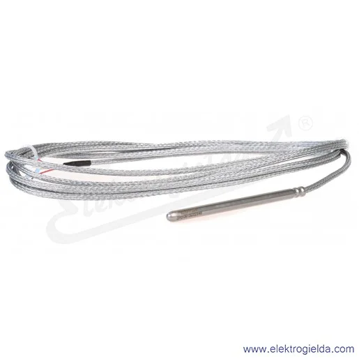 Czujnik temperatury AR131-Pt100-B-6-100-3-6-3-400C Pt100, klasa B, fi 6x100, przewód 3m, 2x oplot włókno szklane, do 400°C Czujnik temperatury AR131-Pt100-B-6-100-3-6-3-400C Pt100, klasa B, fi 6x100, przewód 3m, 2x oplot włókno szklane, do 400°C