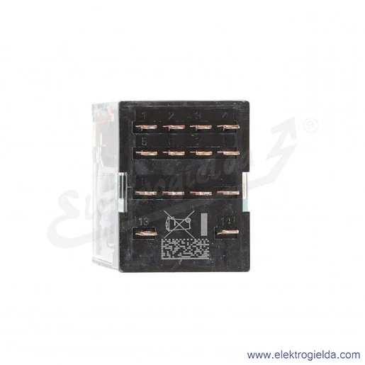 Przekaźnik elektromagnetyczny MY4N 24VDC 4-polowy PDT 220VAC 24VDC, montaż na podstawce Przekaźnik elektromagnetyczny MY4N 24VDC 4-polowy PDT 220VAC 24VDC, montaż na podstawce